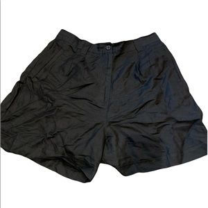 Linen‎ plus size shorts